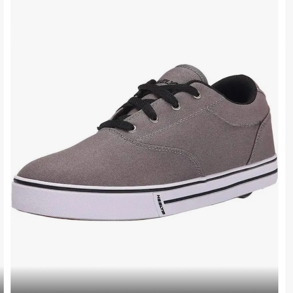 Grey Heely Roller Shoes